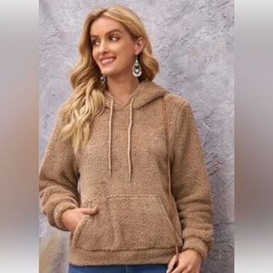 Shein Fuzzy Hoodie